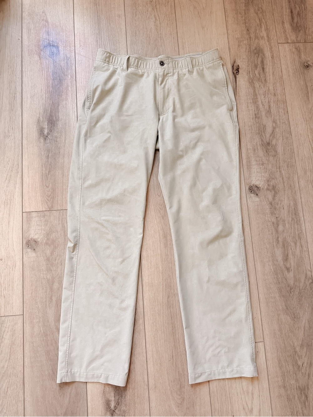 UNDER ARMOUR MENS UA DRIVE GOLF PANTS KHAKI SIZE 36/32 GOLF WORKWEAR